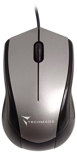 Techmade Mouse Ottico Usb Con Filo TM-XJ15 Grey
