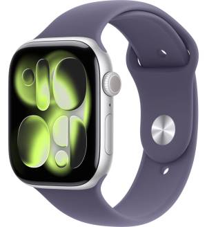 Apple Watch Serie 11 46mm AC/Silver SB/Purple Fog M/L ITA MEVA4QL/A