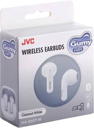JVC Auricolari HA-B10T Auricolari Gumy Coconut White