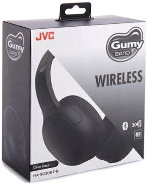 JVC Cuffie HA-SG20BT Gumy Olive Black