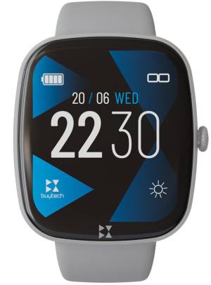 Techmade Smartwatch BuyTechBY Gamma Cint. Silicone 1.89" Gray