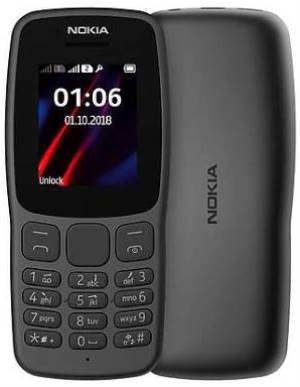 Nokia 106 TA-1114 4GB Black DS EU