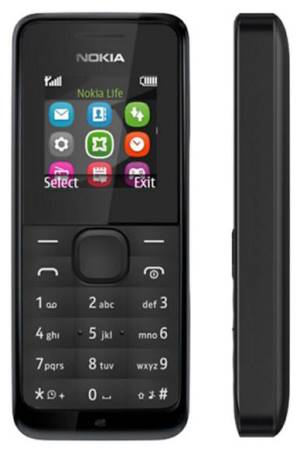 Nokia 105 TA-1174 2026 Black DS ITA