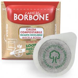 Borbone Box Cialde 44mm Miscela Rosso 150pz