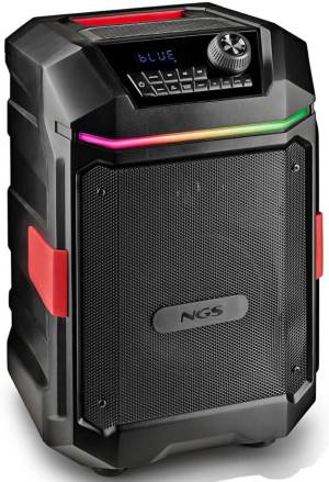 NGS Speaker Wild Bash Compact BT/TWS/USB/TF/AUX-IN/RGB/IPX6 40W Rms