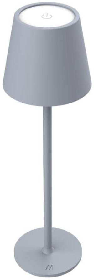 Muitomas Lampada da Tavolo a Led Grigio