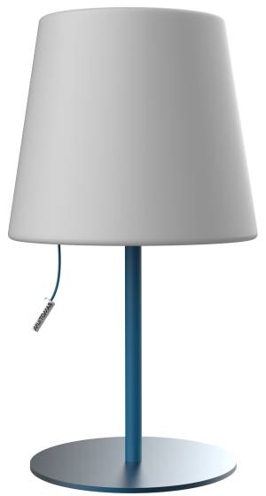 Muitomas Lampada da Tavolo a Led Lanyard Otanio Blue