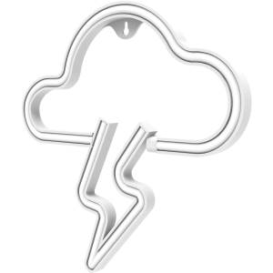 Muitomas Lampada Led Neon Cloud Usb-A Bianco