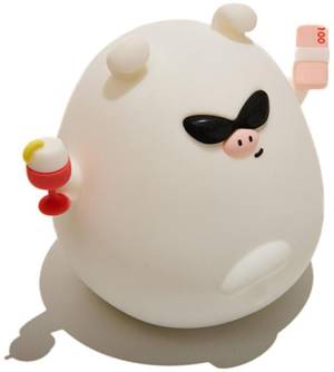 Muitomas Lampada Led Silicone Pig Type-C