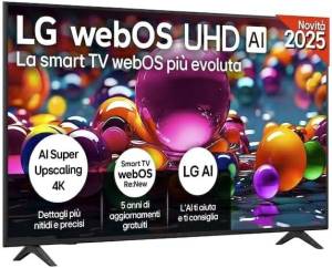 LG 65" LED 65UA751C0LK 4K UHD AI SmartTV Black EU