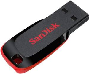 SanDisk Pendrive Cruzer Blade 64GB USB-A 2.0 Nero/Rosso