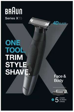 Braun Rasoio Elettrico Serie XT5100 Nero