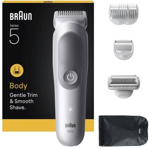 Braun Regolabarba Body Groomeer Uomo BG 5550 Impermeabile + Accessori