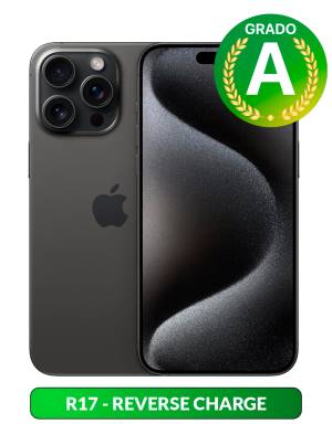 Apple iPhone 15 Pro Max 256GB 6.7" Black Tit. Ricondizionato Grado-A