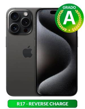 Apple iPhone 15 Pro 128GB 6.1" Black Ricondizionato Grado-A