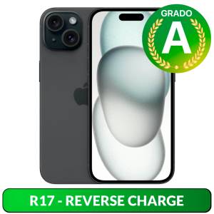 Apple iPhone 15 128GB 6.1" Black Ricondizionato Grado-A
