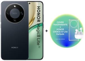 Honor Magic 8 Lite 8+256gb 6.79" 5G Black + X7 Lite + Tpu Case ITA