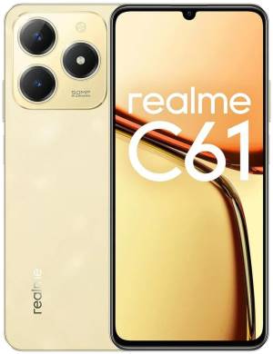 Realme C61 6+128GB 6.74" 4GSparkle Gold DS OPT