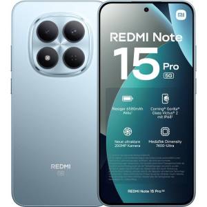 Xiaomi Redmi Note 15 Pro 8+256GB 6.83" 5G Glacier Blue DS ITA
