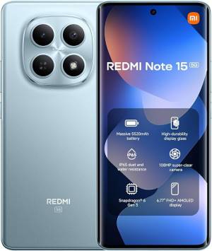 Xiaomi Redmi Note 15 8+512GB 6.77" 5G Glacier Blue DS ITA
