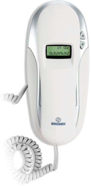 Telefono Brondi Kenoby CID Bianco/Grigio