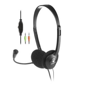 NGS MS103 Stereo Multimedia Headphones +Mic +Volume Adjust