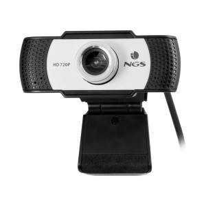 NGS Webcam con Microfono Xpresscam 720 HD 1Mpx