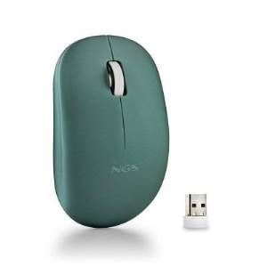 NGS Mouse Wireless Fog Pro 1000dpi 2tasti Green