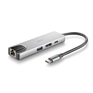 NGS HUB USB-C 4 Ports RJ45 HDMI Usb-c Usb 3.0 Aluminum