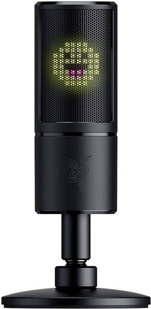 Razer Microfono Seiren Emote USB Disp./LED 8Bit Condens.Cardioide