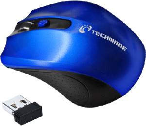 Techmade Wireless Mouse TM-XJ30-BL Blue