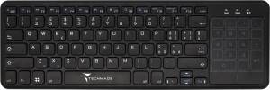 Techmade Wireless Keyboard TM-BK268T with Touchpad Black