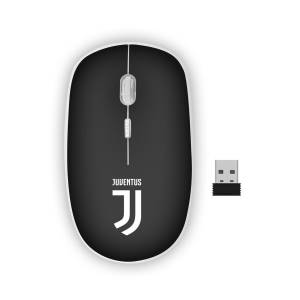 Techmade Wireless Mouse Juventus Black