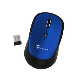 Techmade Mouse Wireless TM-XJ35 Blue