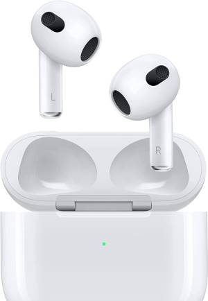 Apple Auricolari AirPods 3 2022 +Custodia Ric. Lightning MPNY3ZM/A