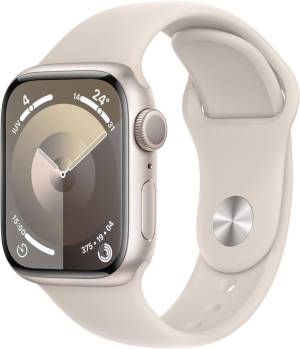 Apple Watch Serie 9 41mm Aluminium StarLight Sport Band StarLight S/M MR8T3QL/A