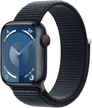 Apple Watch Serie 9 Cell 45mm Aluminium MidNight Sport Light MidNight MRMF3QL/A