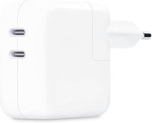 Apple Caricatore 35W DoppiaUSB-C iPhone iPad Watch MW2K3ZM/A