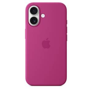 Apple iPhone 16 Silicone Case MagSafe Fuchsia MYY53ZM/A