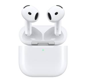 Apple Auricolari AirPods 4 2024 + Cust.Ric. USB-C MXP63ZM/A