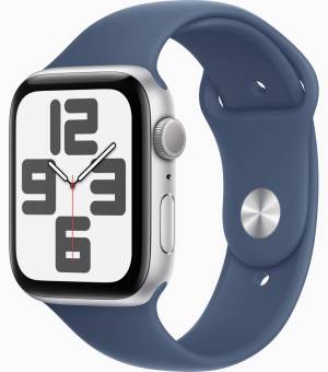 Apple Watch SE 44mm AC/Silver SB/Denim M/L MXER3QC/A EU