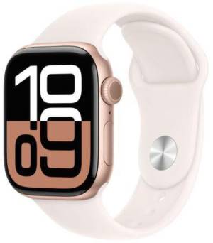 Apple Watch Serie 10 42mm AC/Rose Gold SB/Light Blush S/M MWWH3QC/A EU