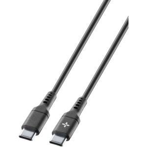 Cellularline Ploos Cavo USB-C a USB-C 1m Nero
