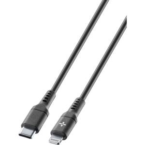 Cellularline Ploos Cavo USB-C a Lightning 1m Nero