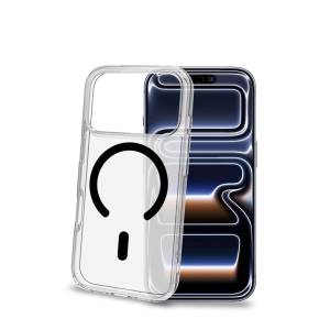 Celly Gelskin Magsafe Trasp. Cover Iphone 18 PRO/17 Pro Black