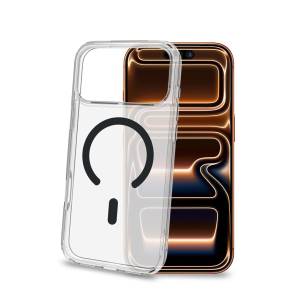 Celly Gelskin Magsafe Trasp. Cover Iphone 18 PRO Max/17 Pro Max Gray