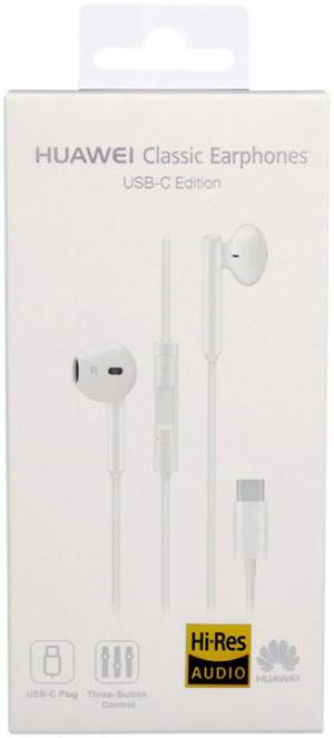 Huawei CM33 Type-C White in-ear earphones