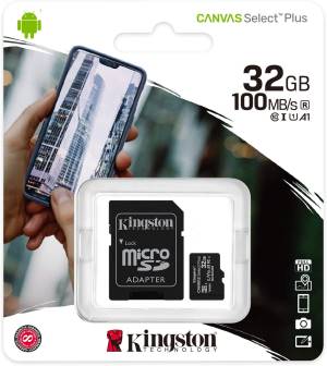 Kingston Micro SD 32GB Class 10 SDCS2/32GB + SD Adapter