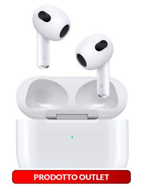 Apple AirPods 3 2022 Cnf.Danneggiata +Cust.Ric. Lightning MPNY3ZM/A