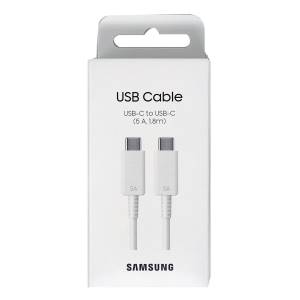 Samsung USB-C to USB-C Cable EP-DX510JW 1.8m 5A White